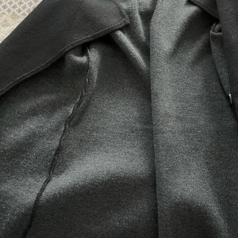 Black long cardigan no brand - Picture 5 of 6